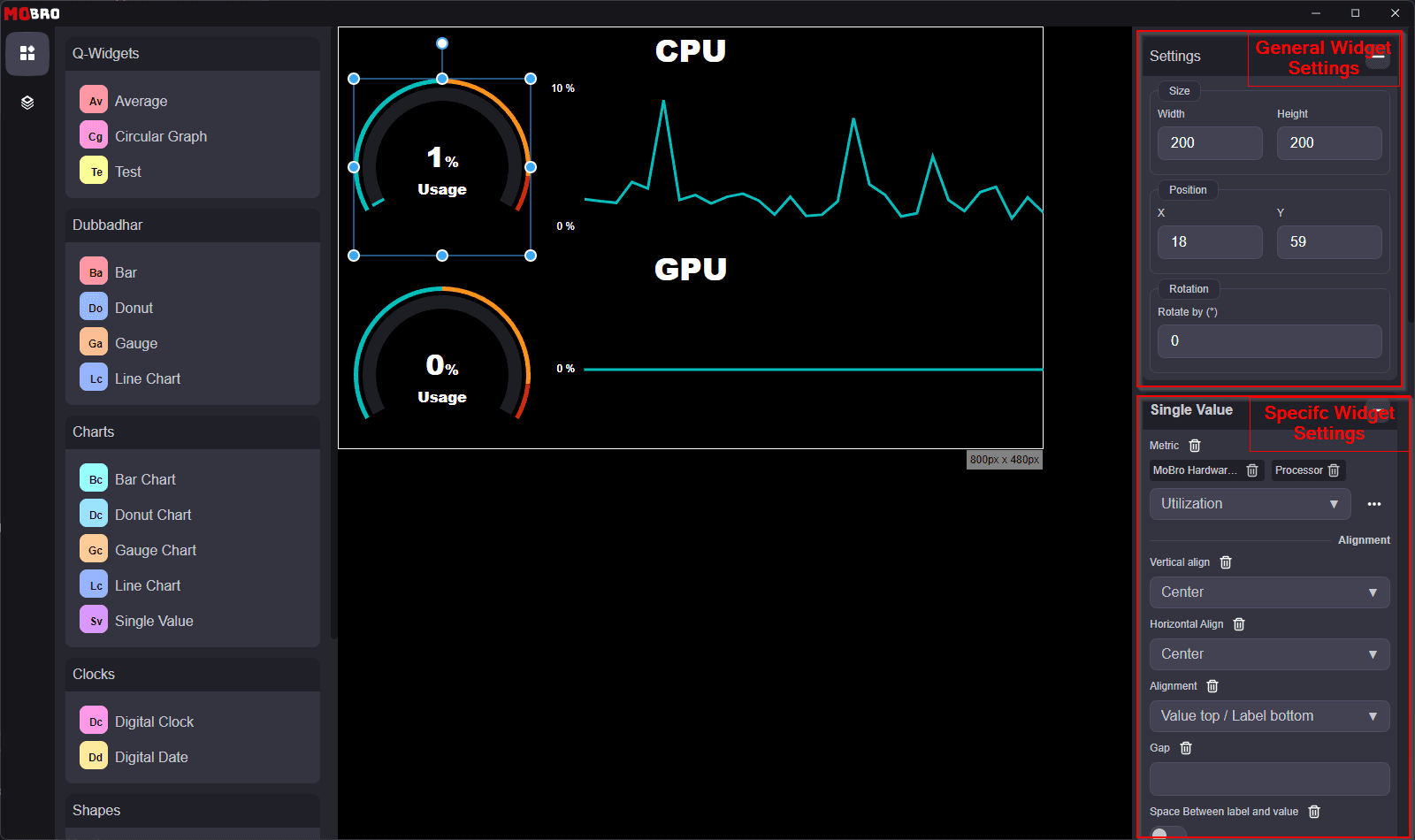 Configure Widget